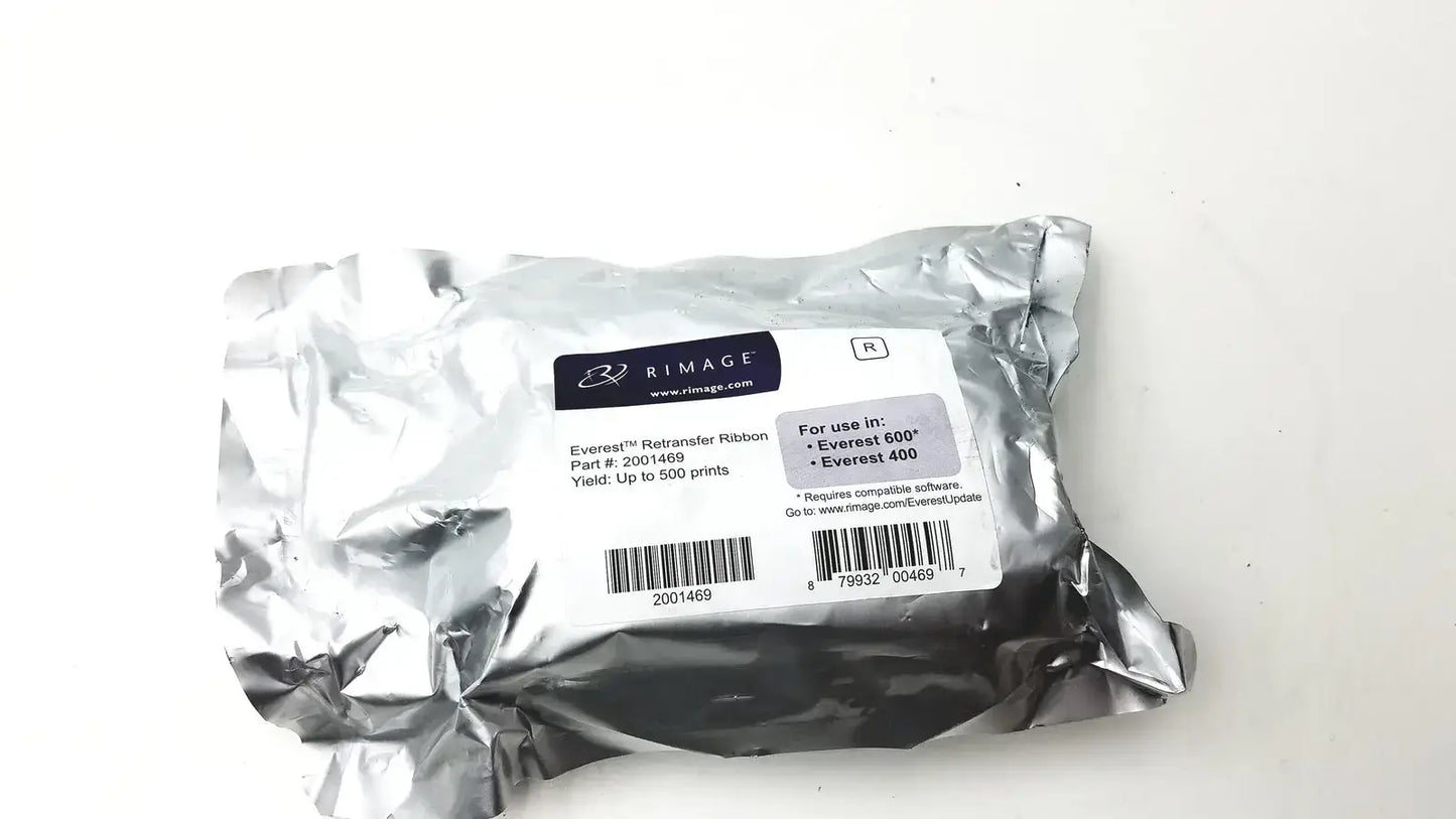 RIMAGE 2001469 Everest 600 / 400 Retransfer Ribbon Up to 500 Prints