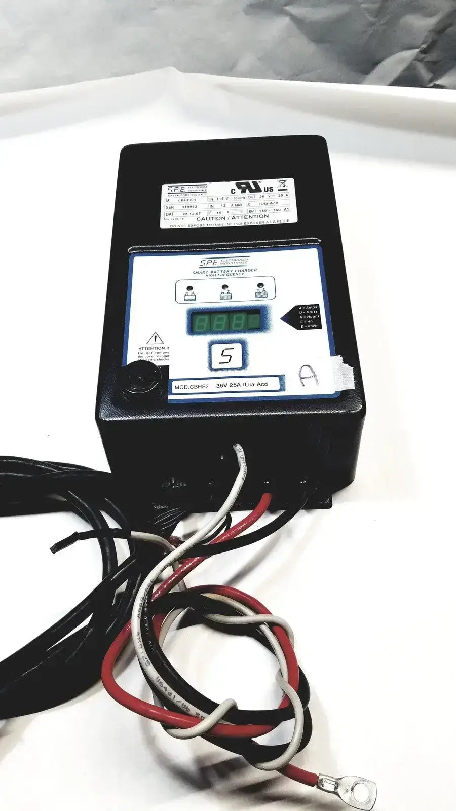 S.P.E. CBHF2-R Electronica Industriale Made In Italy Battery Charger 36V