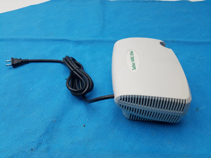 White salter labs aire elite compressor nebulizer with black power cord and vented front panel for respiratory therapy