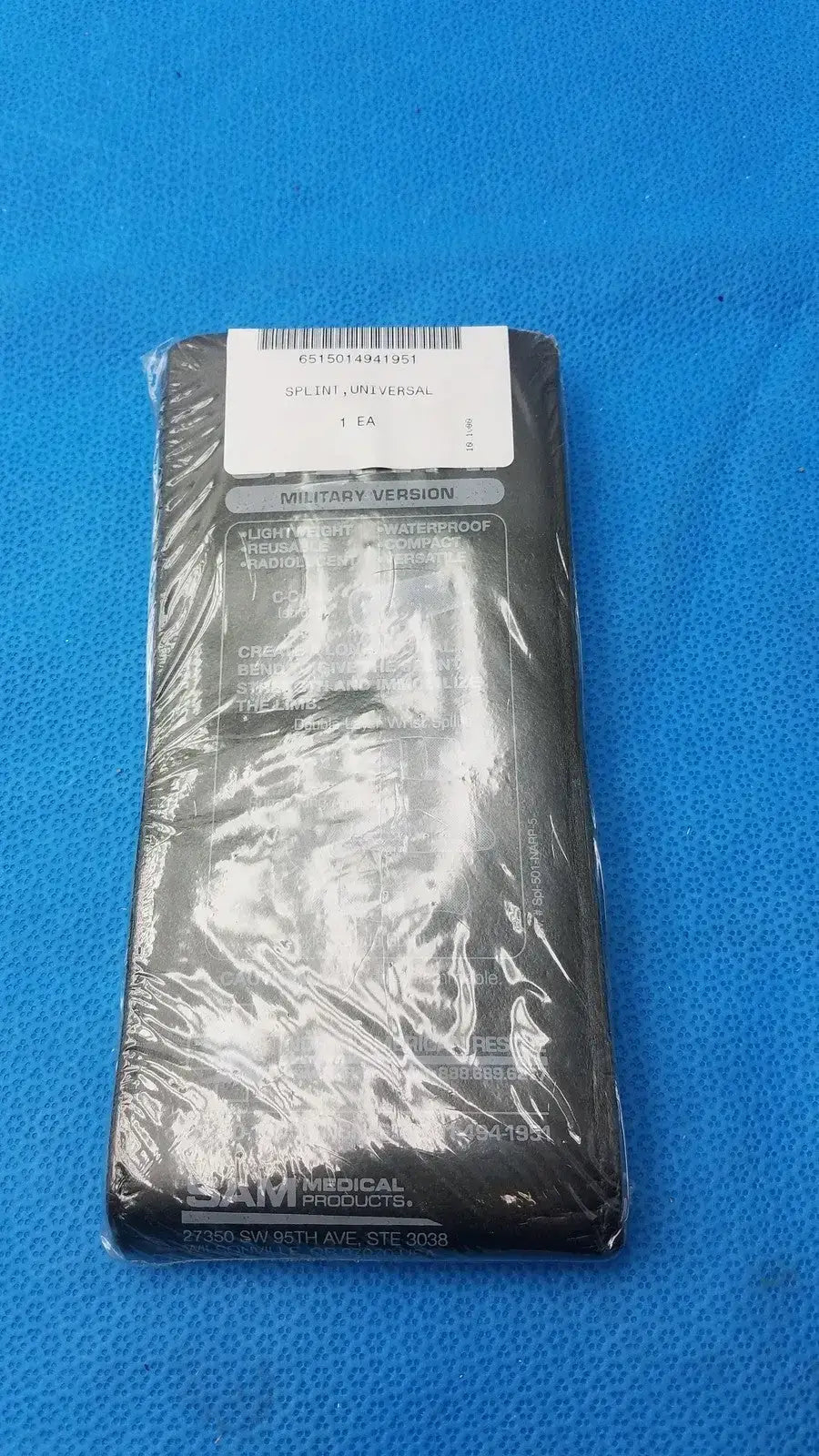 Sam Medical Products Universal Splint PN 50-1005 - Immobilization