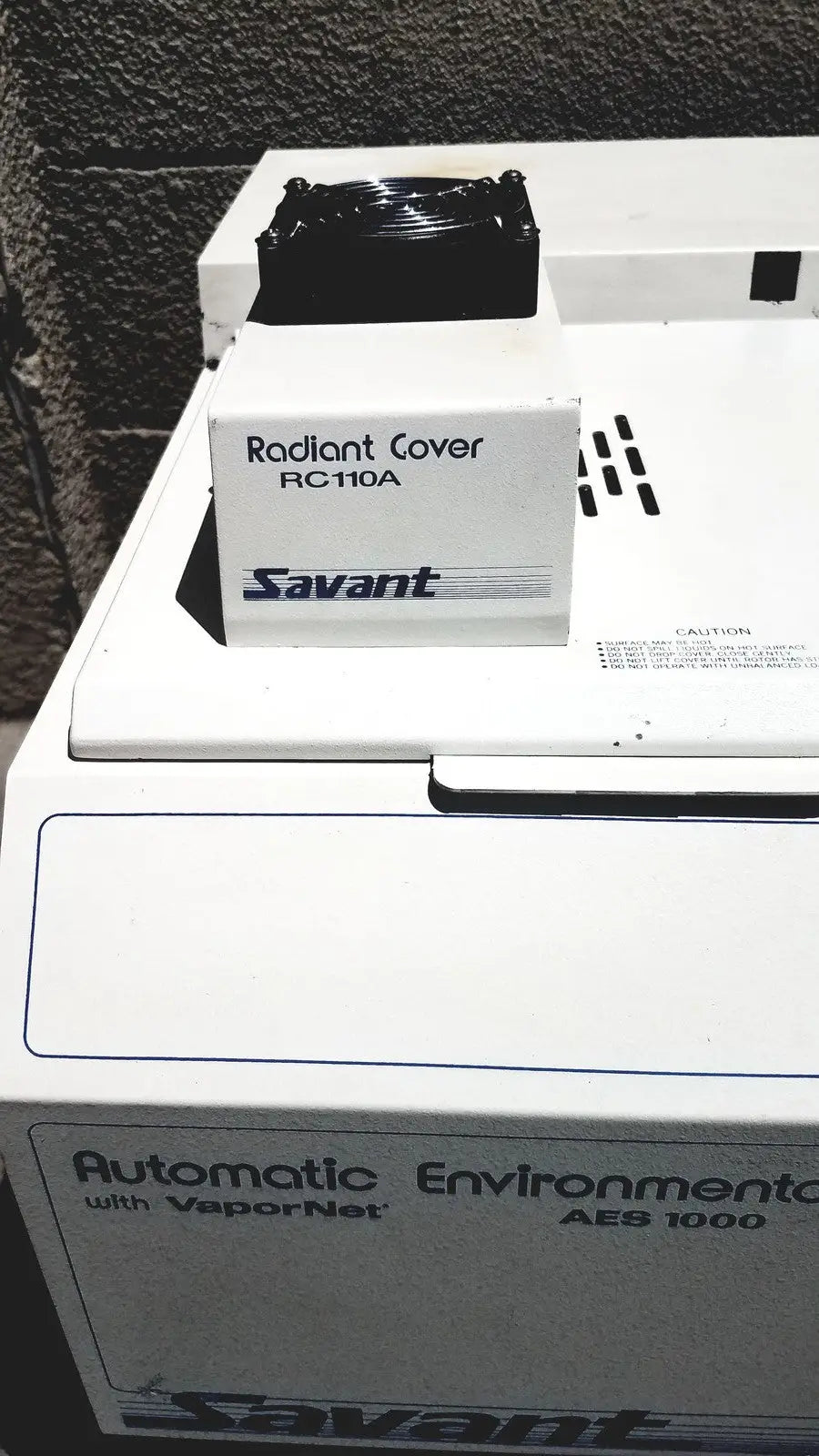 Savant AES1000 Automatic Environmental Speedvac System – Untested For Parts or - Vacuum Concentrator