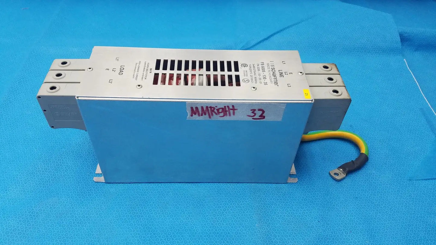 Schaffner FN3258-130-35 Ultra-Compact 3-Phase EMC/RFI Filter.