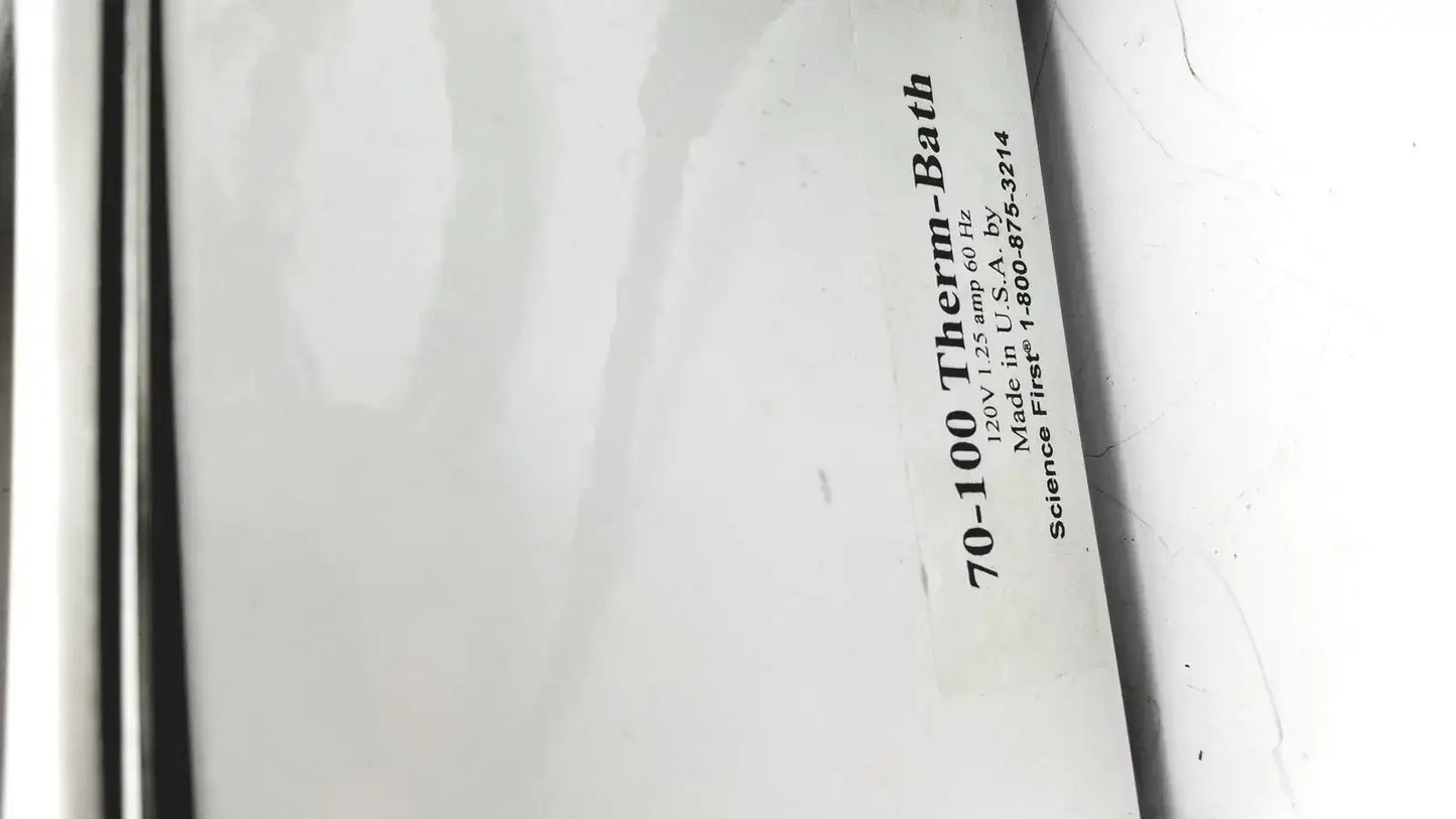 Science First Therm-Bath Made In USA - Laboratory Water Bath