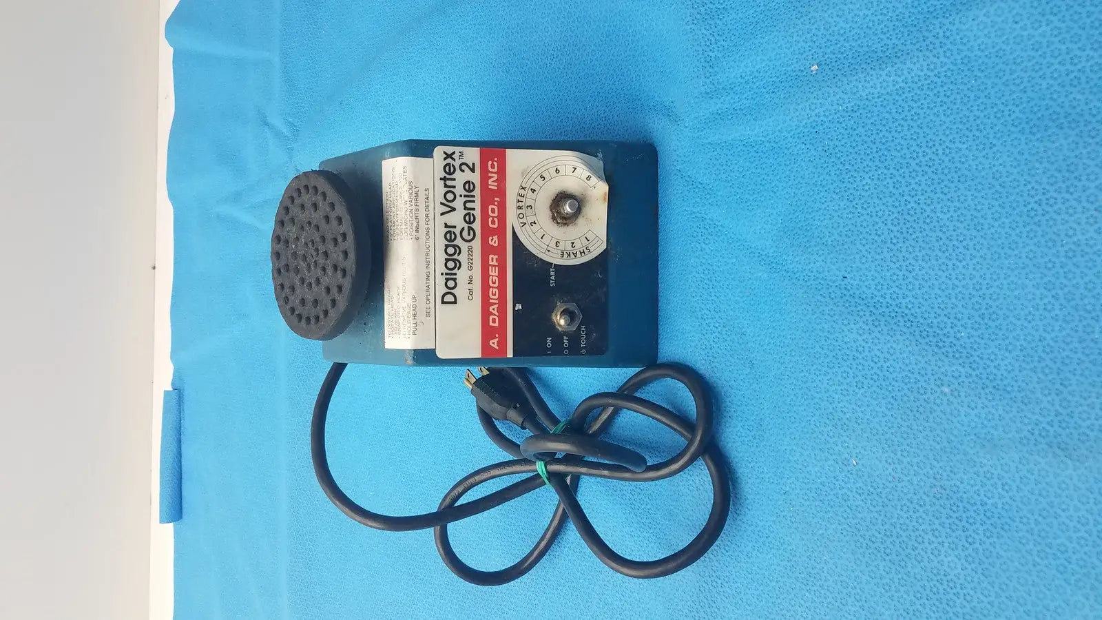 Scientific Industries Vortex-Genie 2 Mixer Shaker Lab Vortexer – Used - Vortex