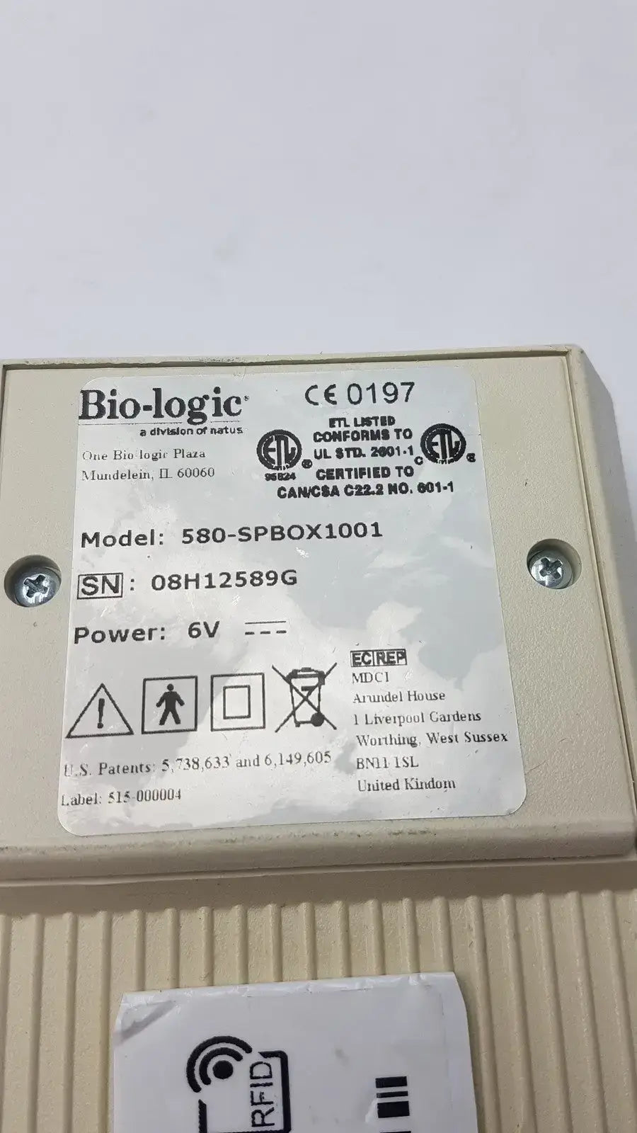 Scout Sport Bio-Logic 580-SPBOX1001 - Otoacoustic Emissions (OAE) System