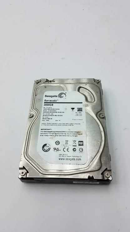 Seagate Barracuda 3TB 7200RPM 3.5’’ SATA HDD ST3000DM001 9YN166 Desktop Drive - Internal Hard