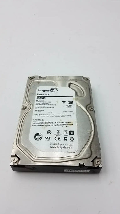 Seagate Barracuda 3TB 7200RPM 3.5’’ SATA HDD ST3000DM001 9YN166 Desktop Drive - Internal Hard