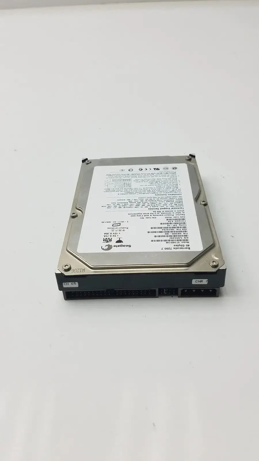 Seagate ST340014A Barracuda 40GB 7200RPM PATA IDE 3.5’’ Internal Hard Disk Drive