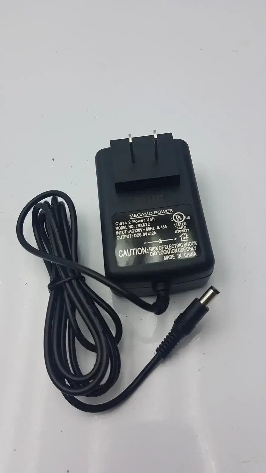 Sega Genesis AC Class 2 Power Supply Adapter MK-2103