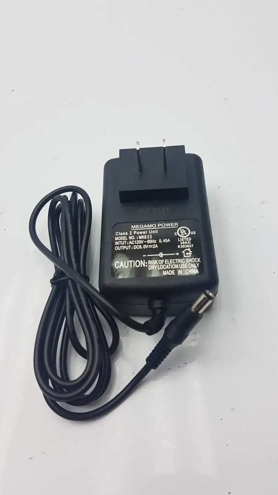 Sega Genesis AC Class 2 Power Supply Adapter MK-2103