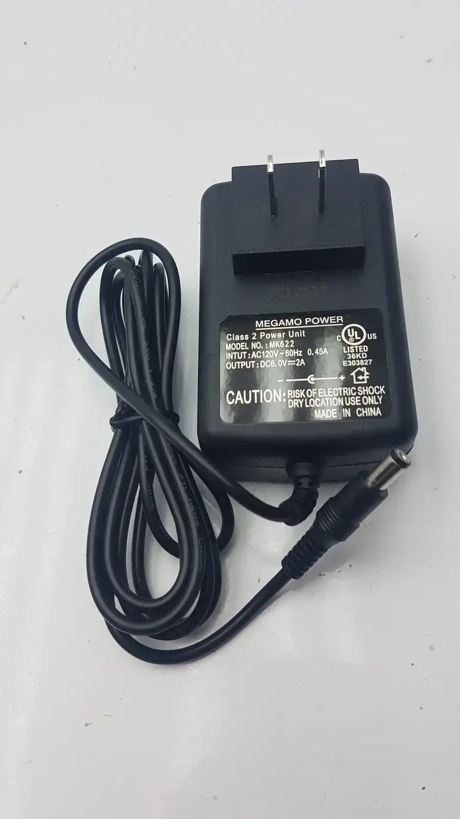 Sega Genesis AC Class 2 Power Supply Adapter MK-2103