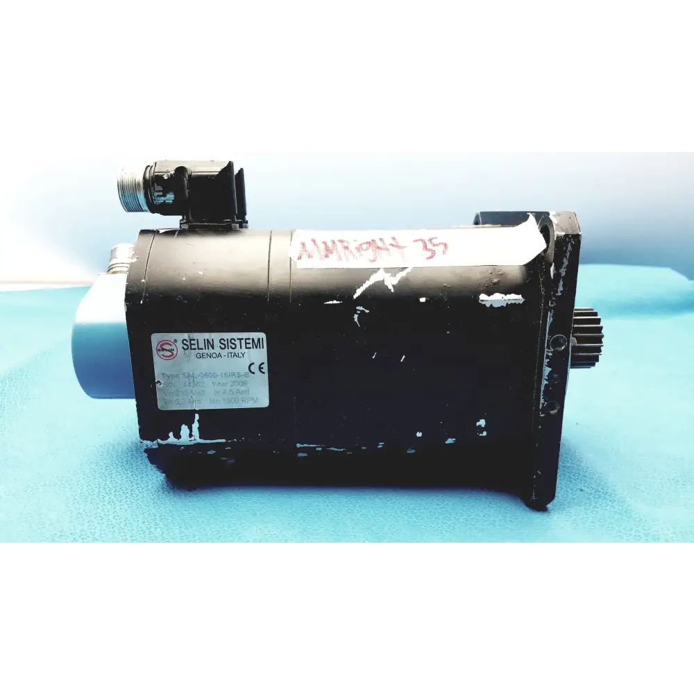 SELIN SISTEMI 5AL-0600-15/RS-B Servo Motor 1500RPM - motor