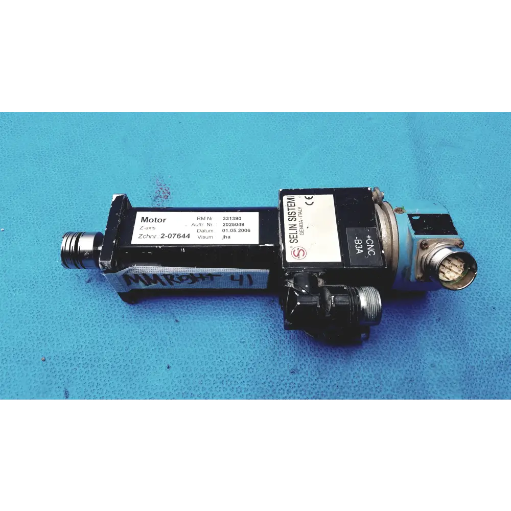 Selin Sistemi Motor SICK Stegmann Encoder DGS65-ZZA0-S02 Z-axis CNC B3A - motor with encoder