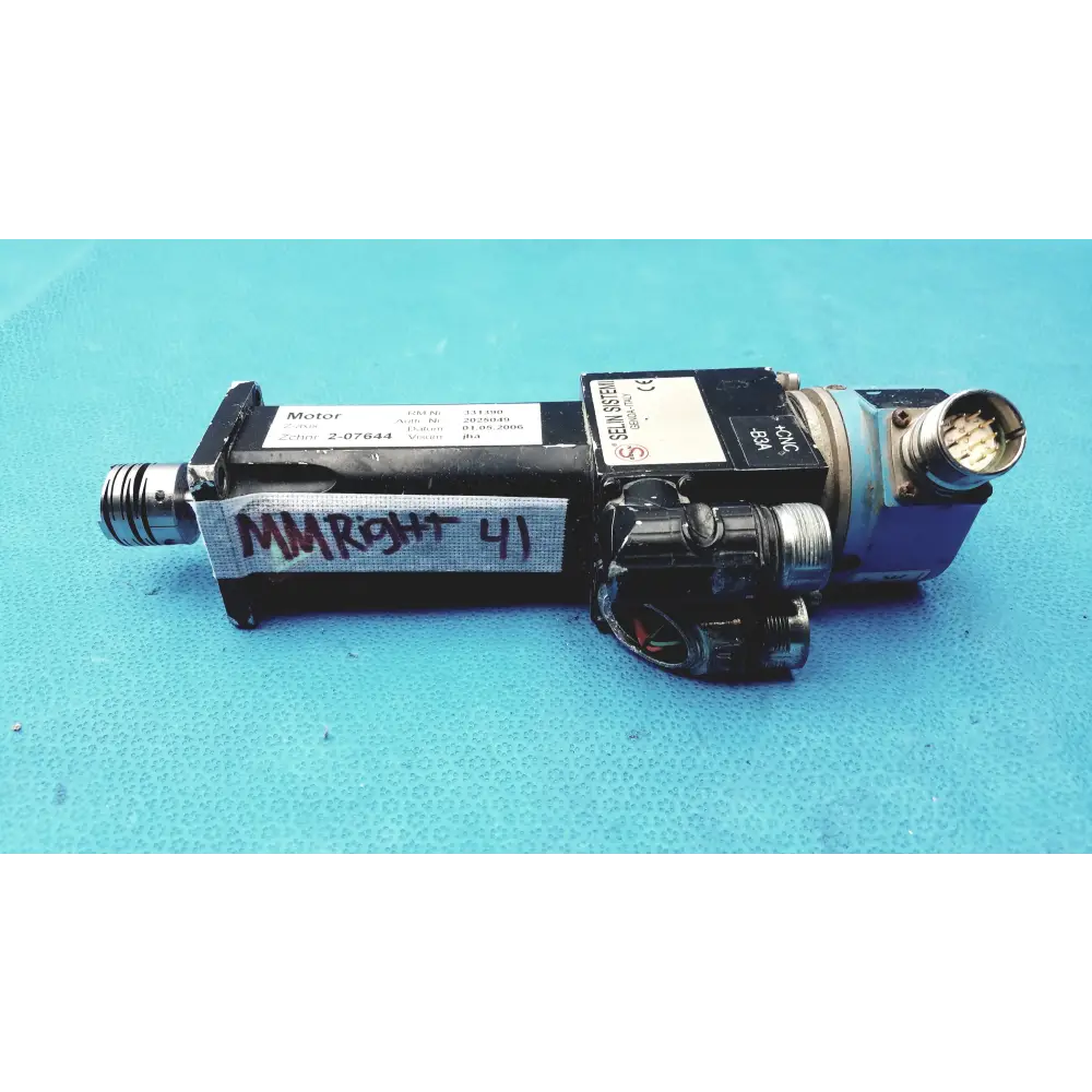 Selin Sistemi Motor SICK Stegmann Encoder DGS65-ZZA0-S02 Z-axis CNC B3A - motor with encoder