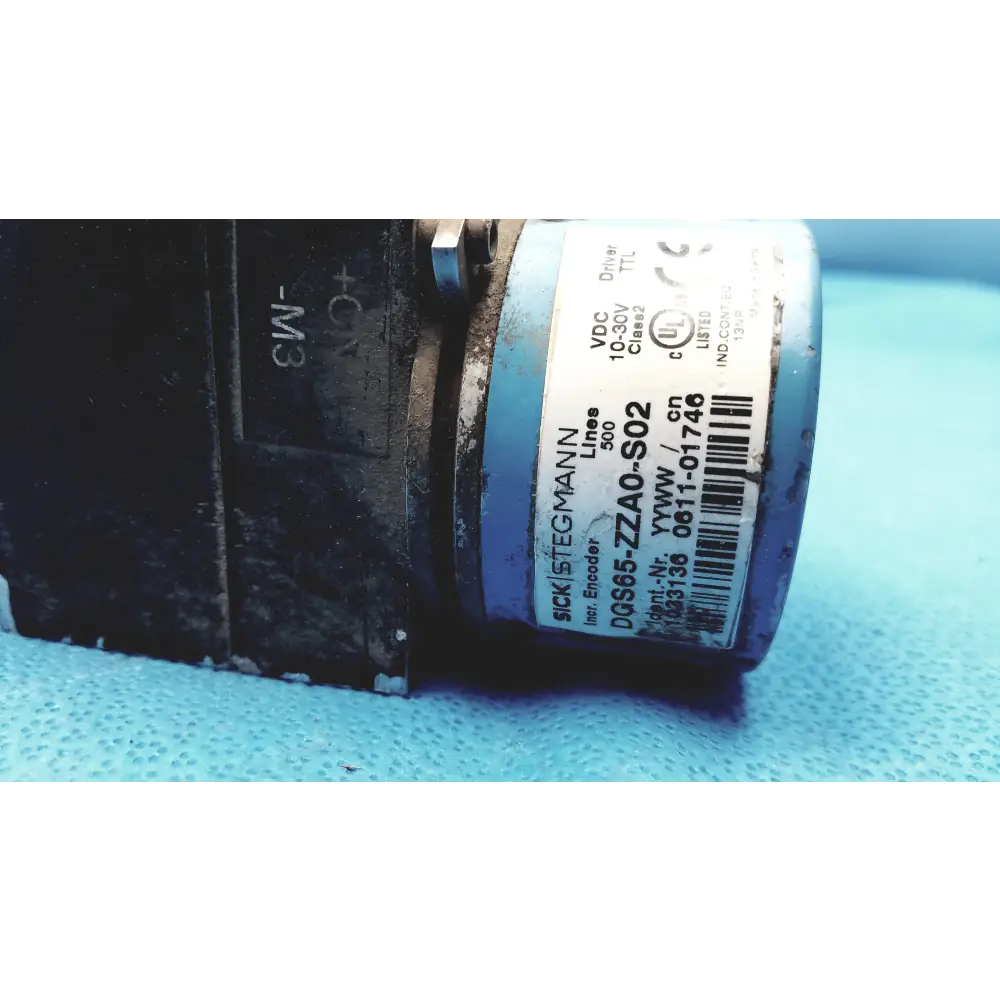 Selin Sistemi Motor SICK Stegmann Encoder DGS65-ZZA0-S02 Z-axis CNC B3A - motor with encoder