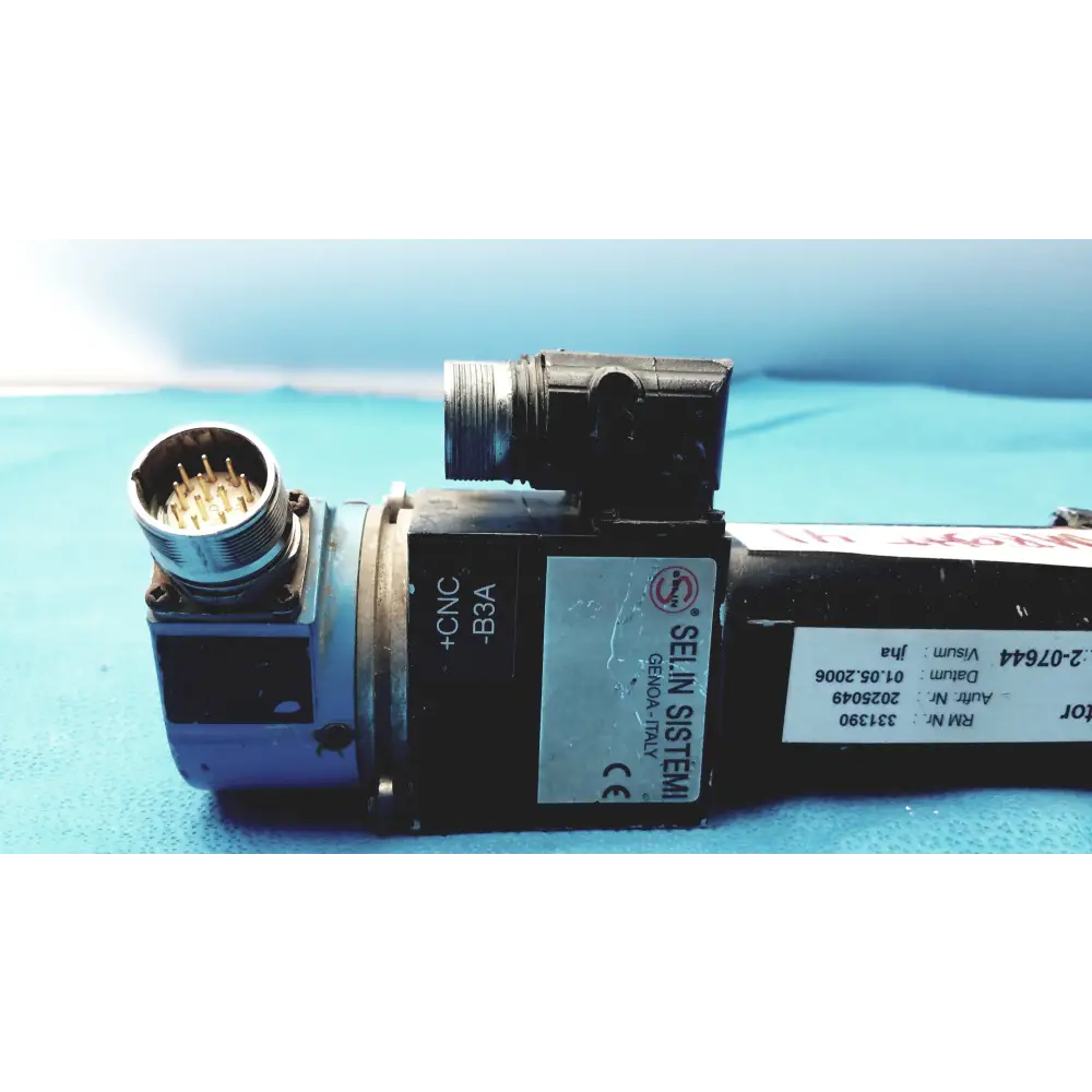 Selin Sistemi Motor SICK Stegmann Encoder DGS65-ZZA0-S02 Z-axis CNC B3A - motor with encoder