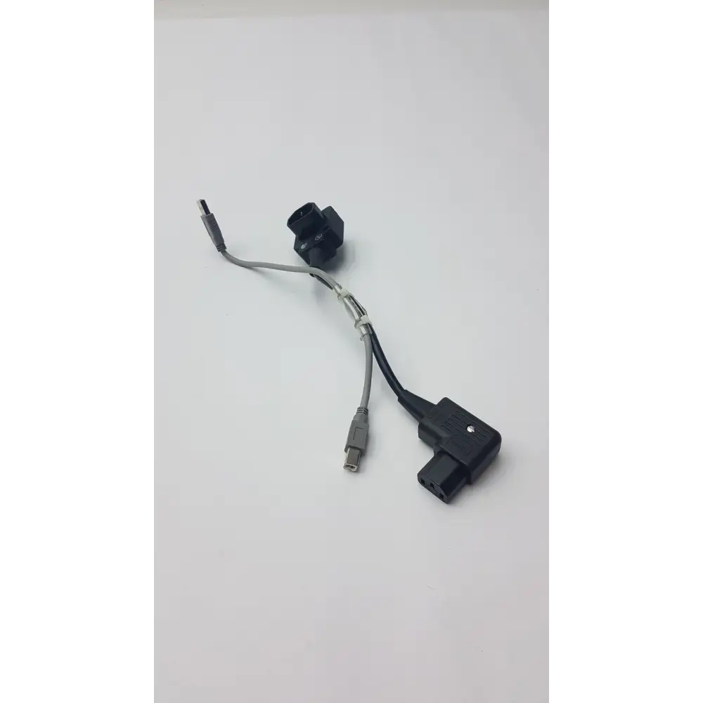 Set of 2 White and Grey Cables - Cable