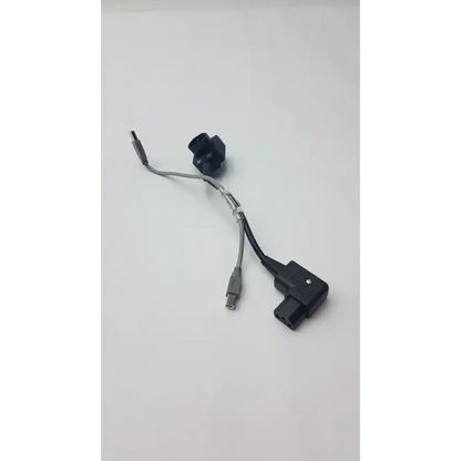 Set of 2 White and Grey Cables - Cable