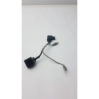 Set of 2 White and Grey Cables - Cable