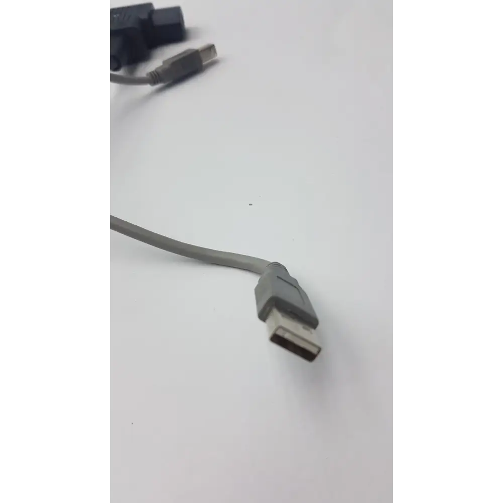 Set of 2 White and Grey Cables - Cable