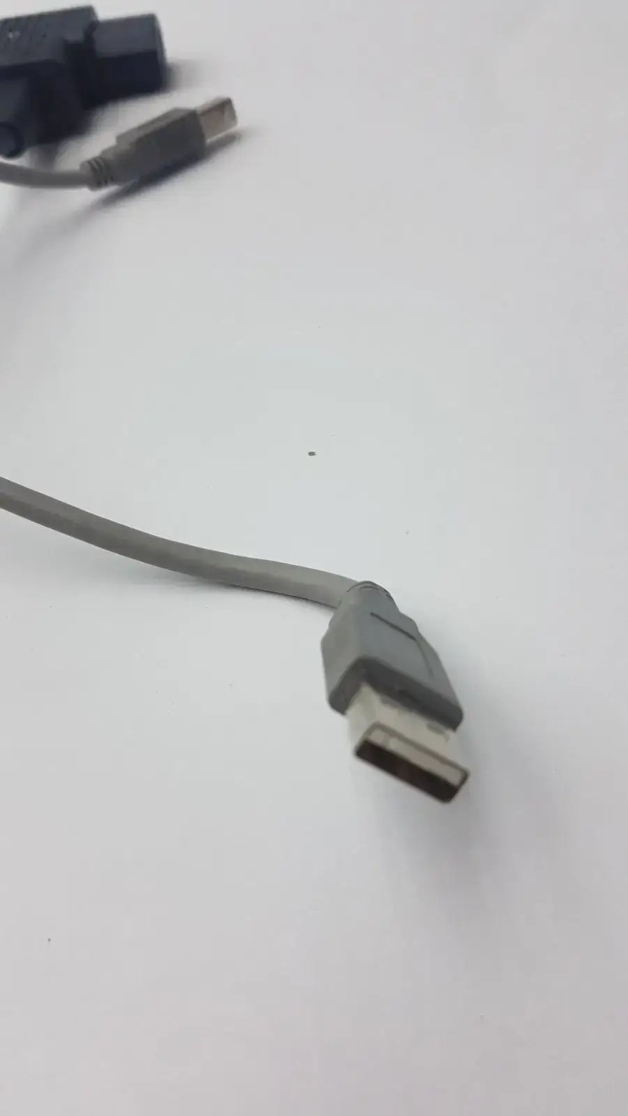 Set of 2 White and Grey Cables - Cable