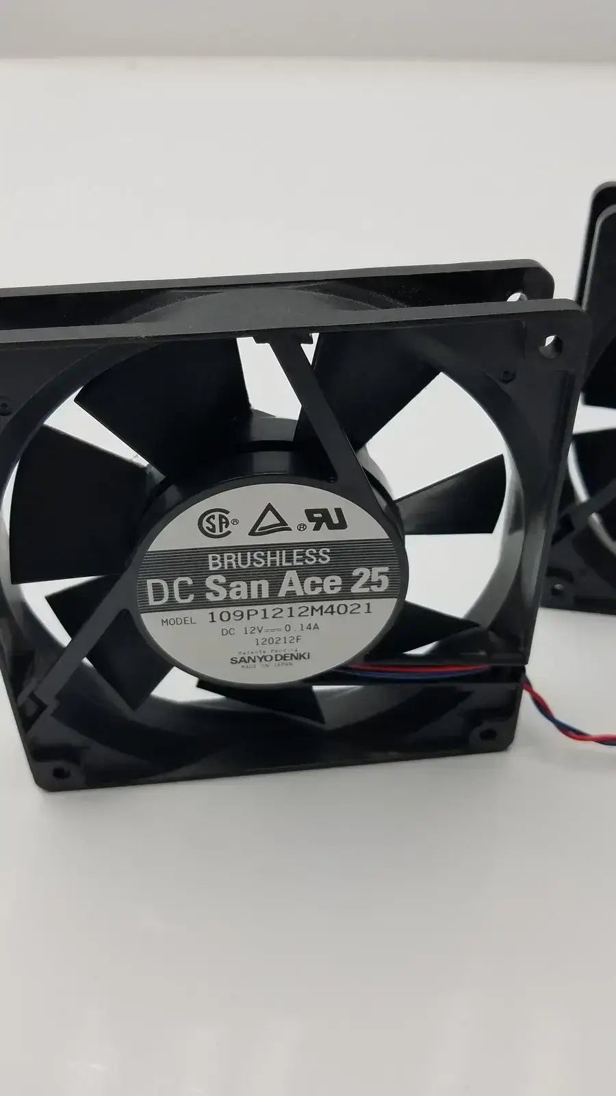 Set of 3 Brushless DC San Ace 25 109p1212m4021 - Axial Fan