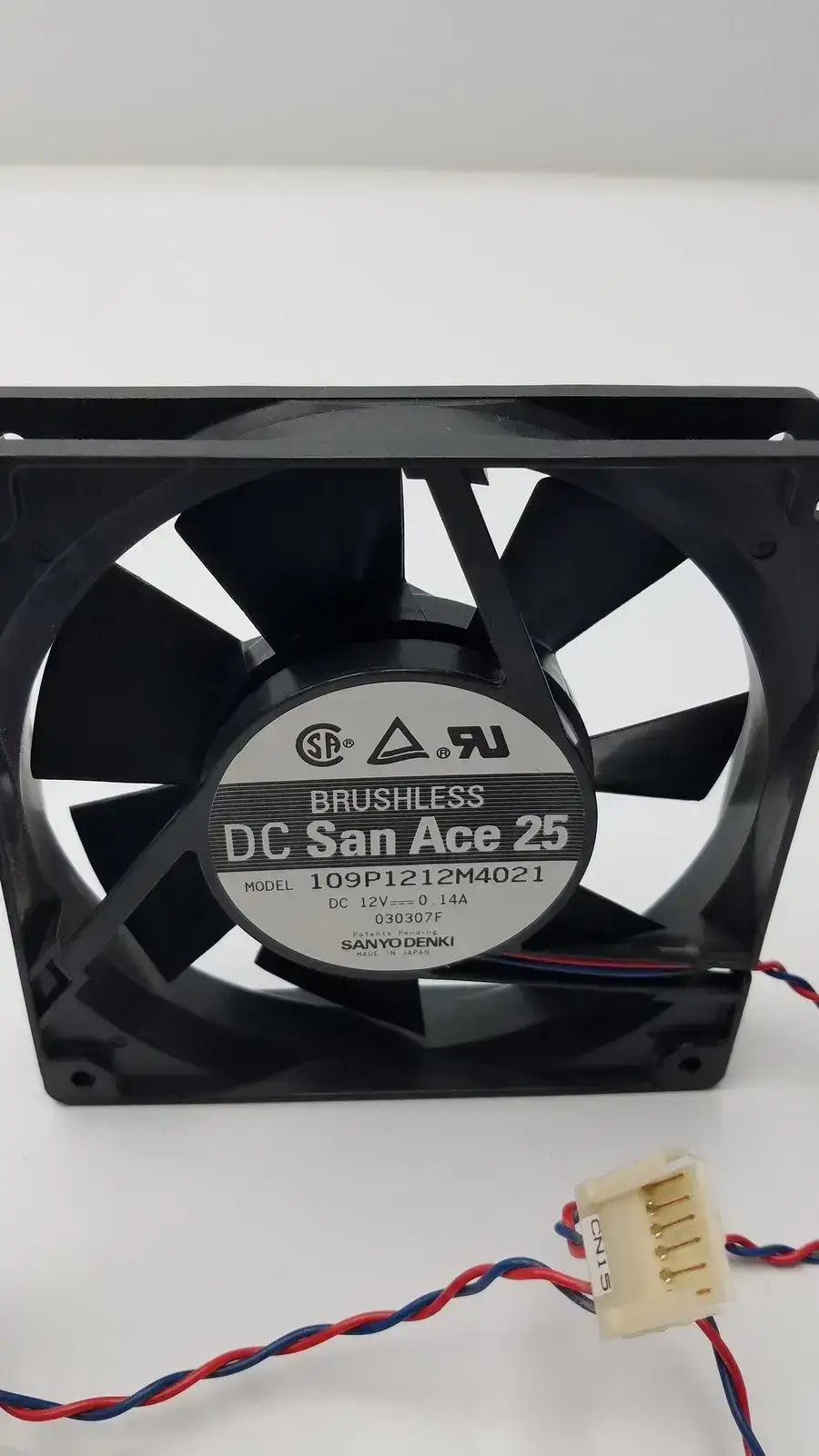 Set of 3 Brushless DC San Ace 25 109p1212m4021 - Axial Fan