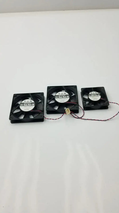 Set of 3 Brushless DC San Ace 25 109p1212m4021 - Axial Fan