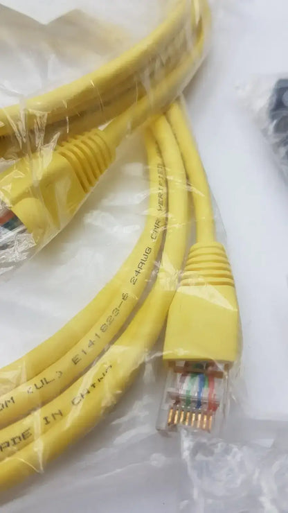Set of 3 Cables 1x 72-3383-01 Rev A2 37-1061-01 A0 E141823-6 - Networking
