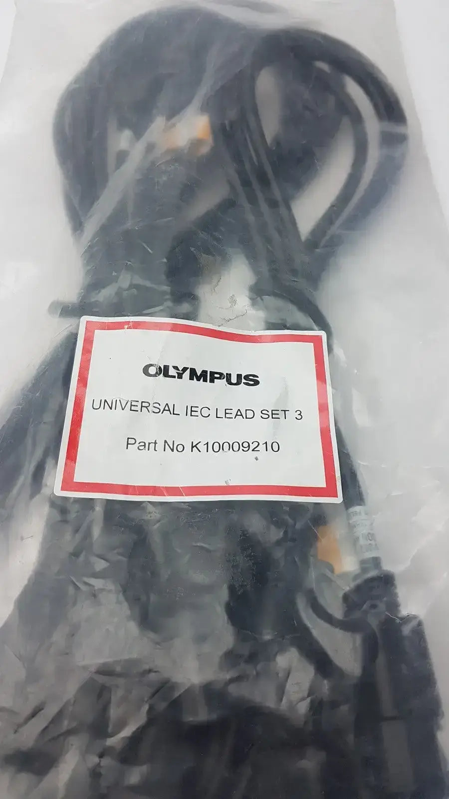 Set of 3 Olympus Universal IEC Lead K10009210 - Power