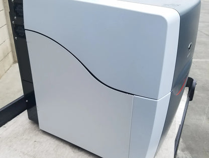 Light gray and black Shimadzu MCE-202 multina microchip electrophoresis system for reuse medical equipment use