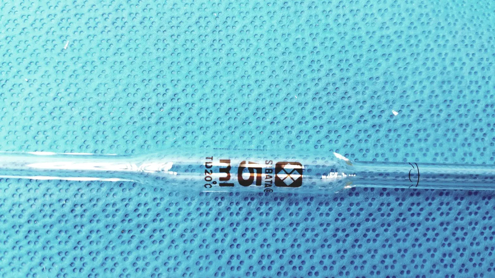 SIBATA 5 mL Volumetric Pipet Class A To Deliver TD Glass Labware Used
