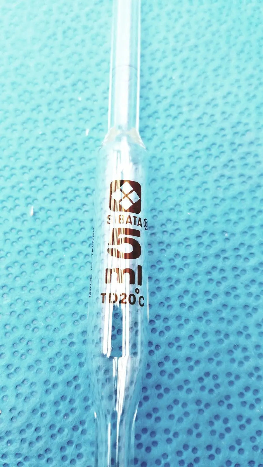 SIBATA 5 mL Volumetric Pipet Class A To Deliver TD Glass Labware Used
