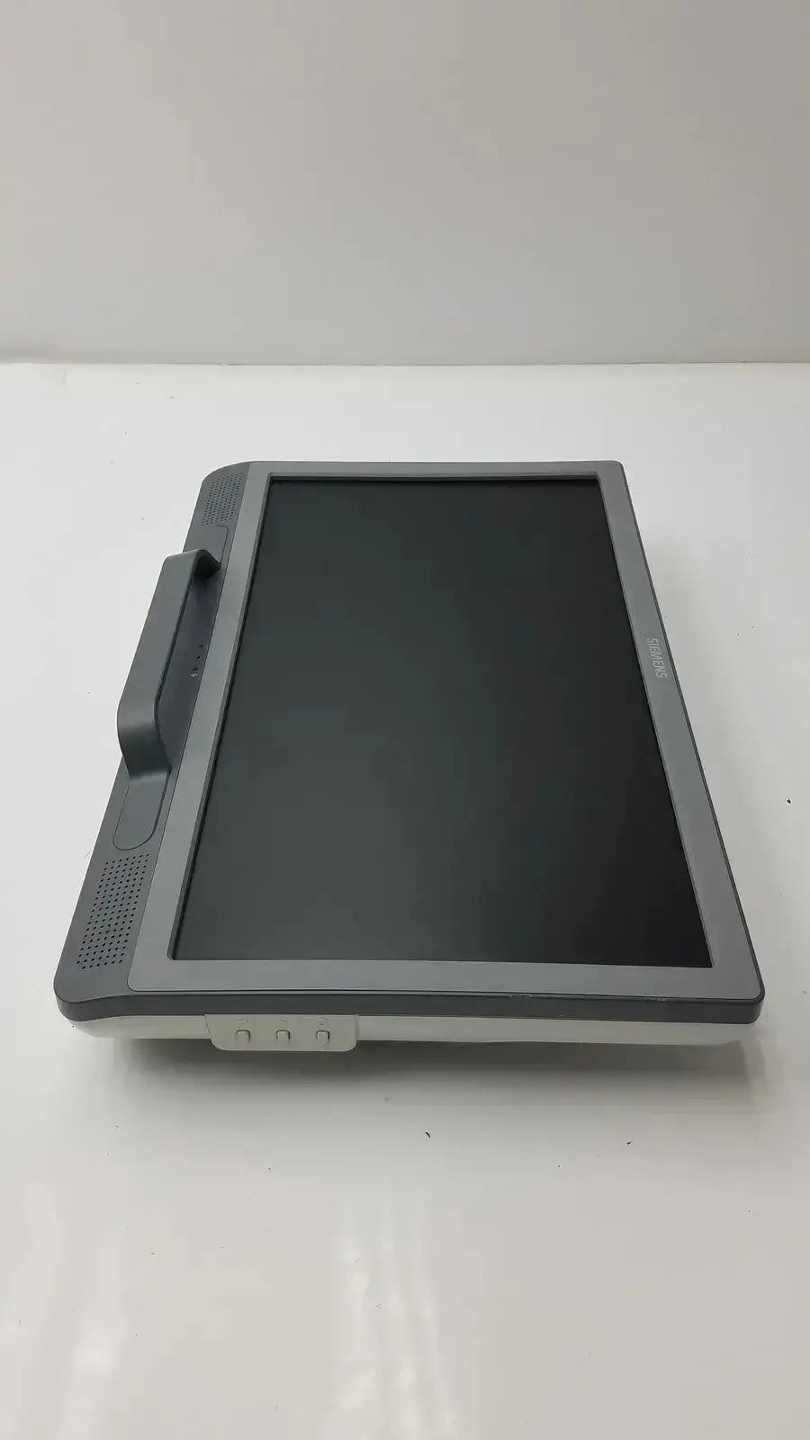 Siemens kt-lm215fds gray plastic fhd flat panel display monitor with black screen and integrated left handle