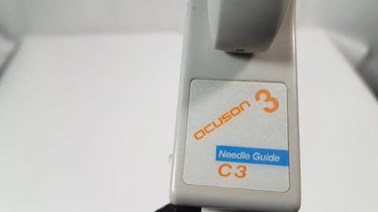 Siemens Acuson 3 Needle Guide c3 Ultrasound Linear Array Transducer Probe