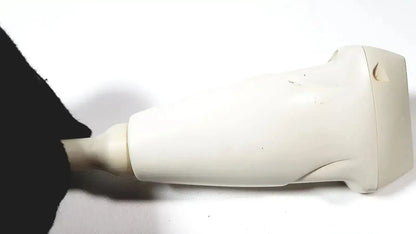 Off-white plastic siemens la435 transducer with smooth ergonomic design for acuson p300 portable ultrasound use
