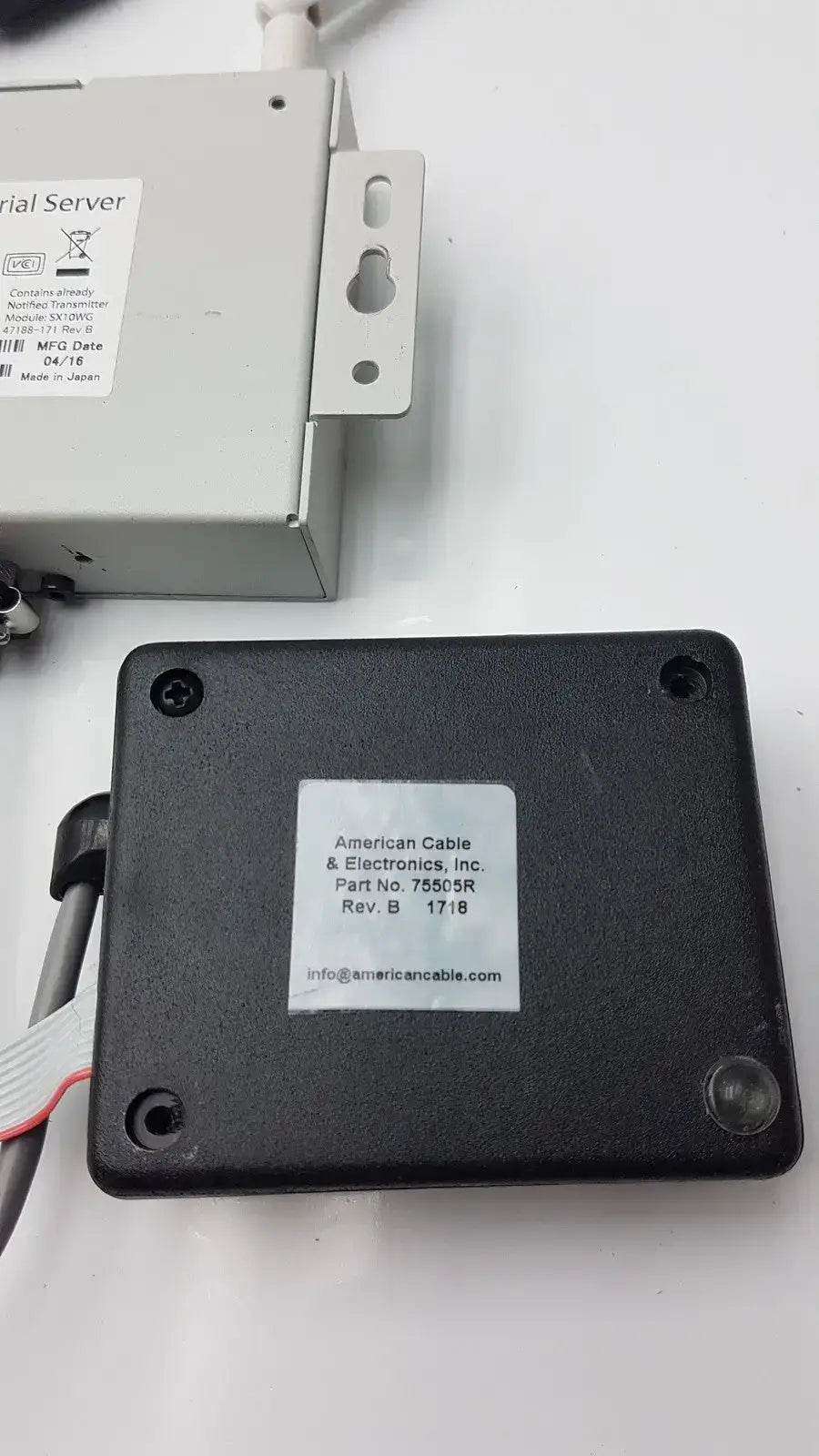 Silex Technology SX-500 Serial Server With American Cable Part 75505R - Device