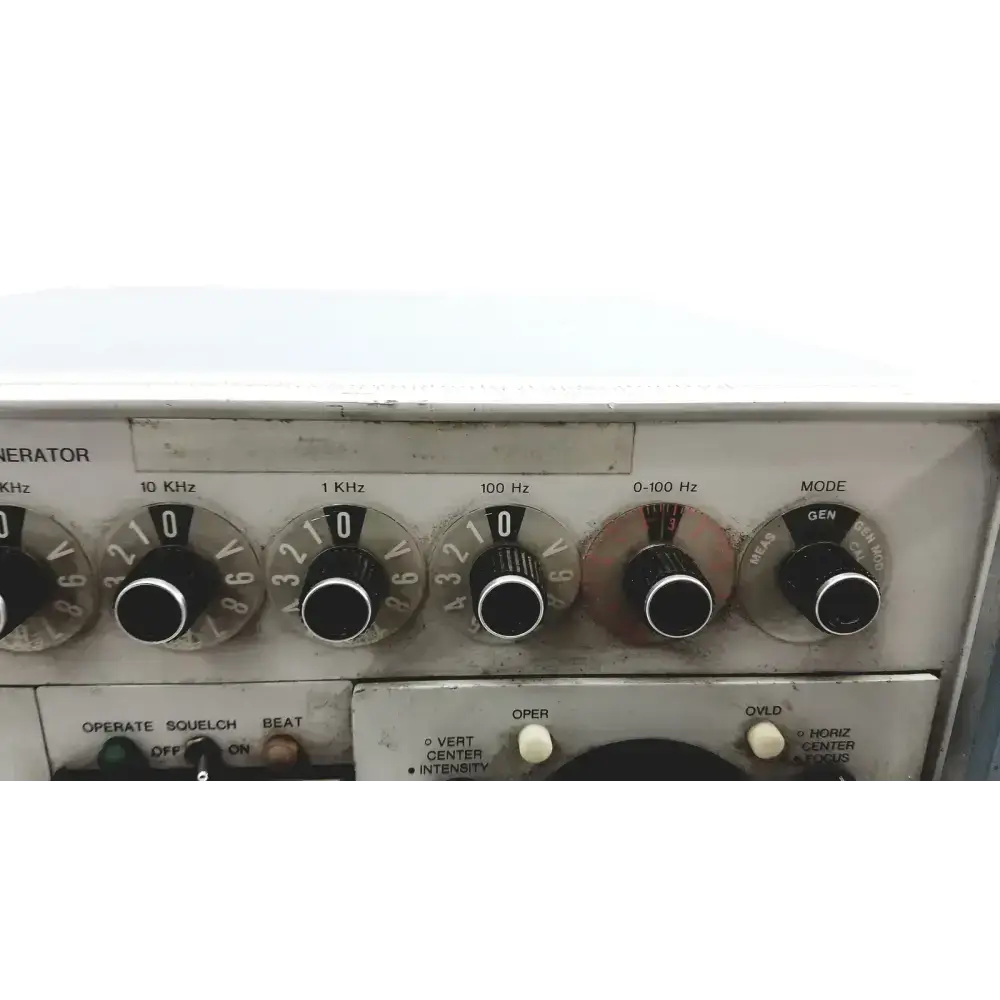 Singer Gersch FM10C Frequency Meter/Signal Generator