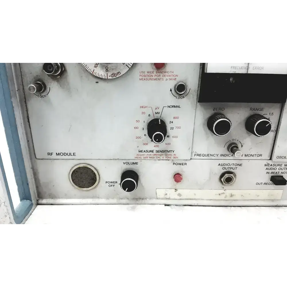 Singer Gersch FM10C Frequency Meter/Signal Generator