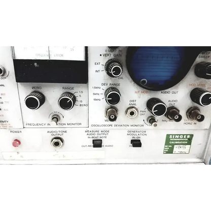 Singer Gersch FM10C Frequency Meter/Signal Generator