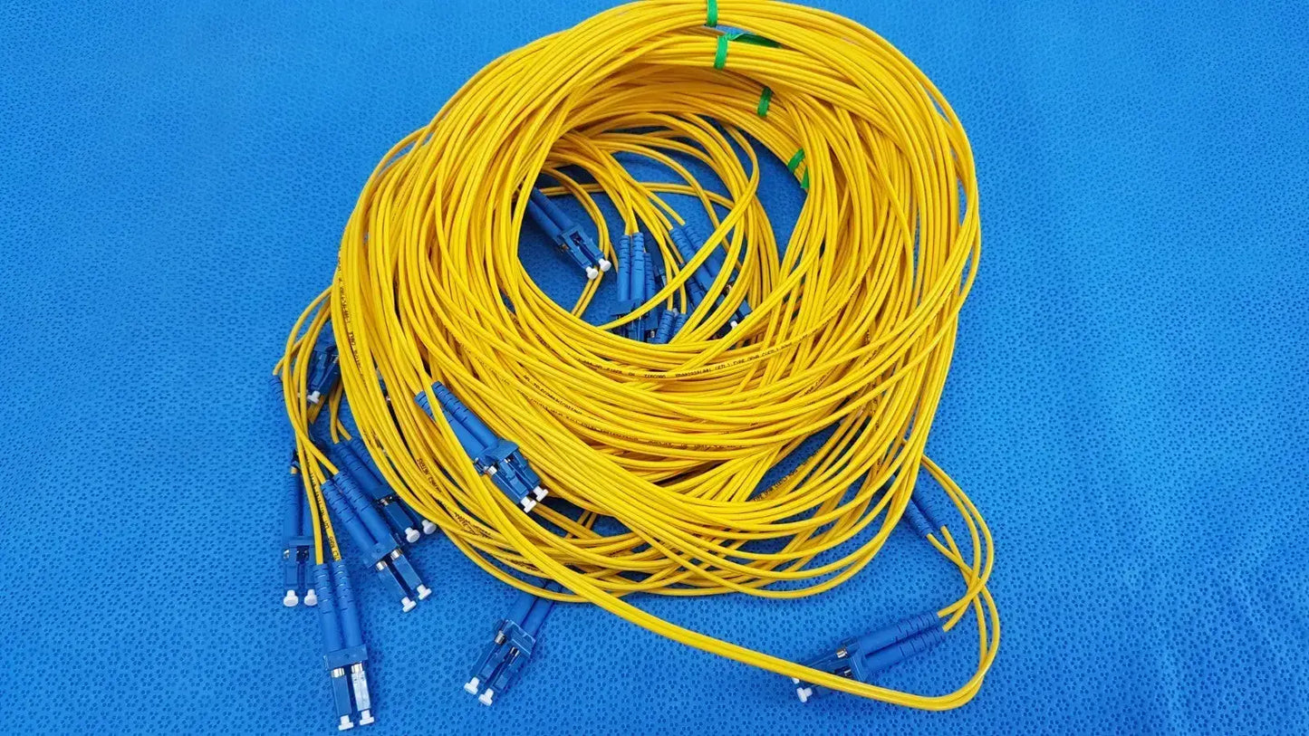 Singlemode Fiber Optic Cable Assembly – LC to UPC Polish 5 Meter Box of 26