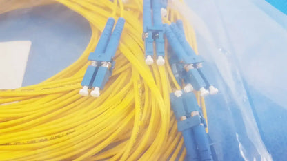 Singlemode Fiber Optic Cable Assembly – LC to UPC Polish 5 Meter Box of 26