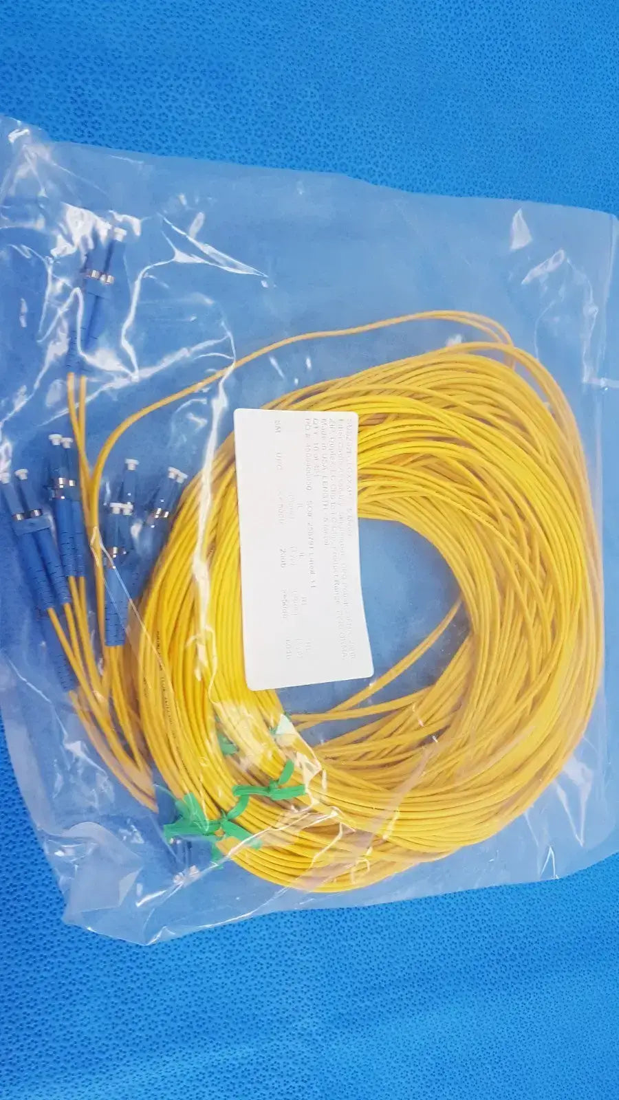Singlemode Fiber Optic Cable Assembly – LC to UPC Polish 5 Meter Box of 26