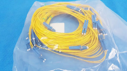 Singlemode Fiber Optic Cable Assembly – LC to UPC Polish 5 Meter Box of 26