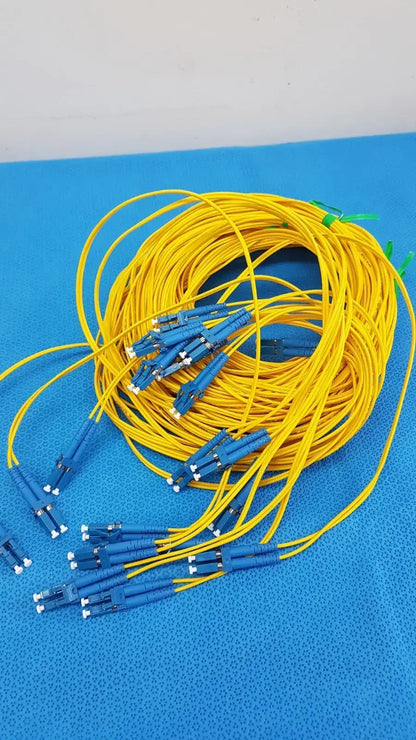 Singlemode Fiber Optic Cable Assembly – LC to UPC Polish 5 Meter Box of 26
