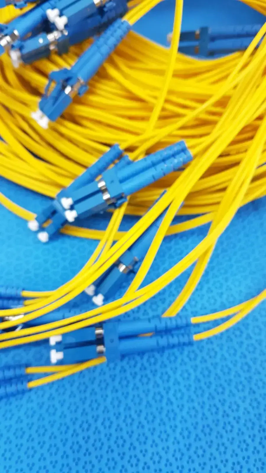 Singlemode Fiber Optic Cable Assembly – LC to UPC Polish 5 Meter Box of 26