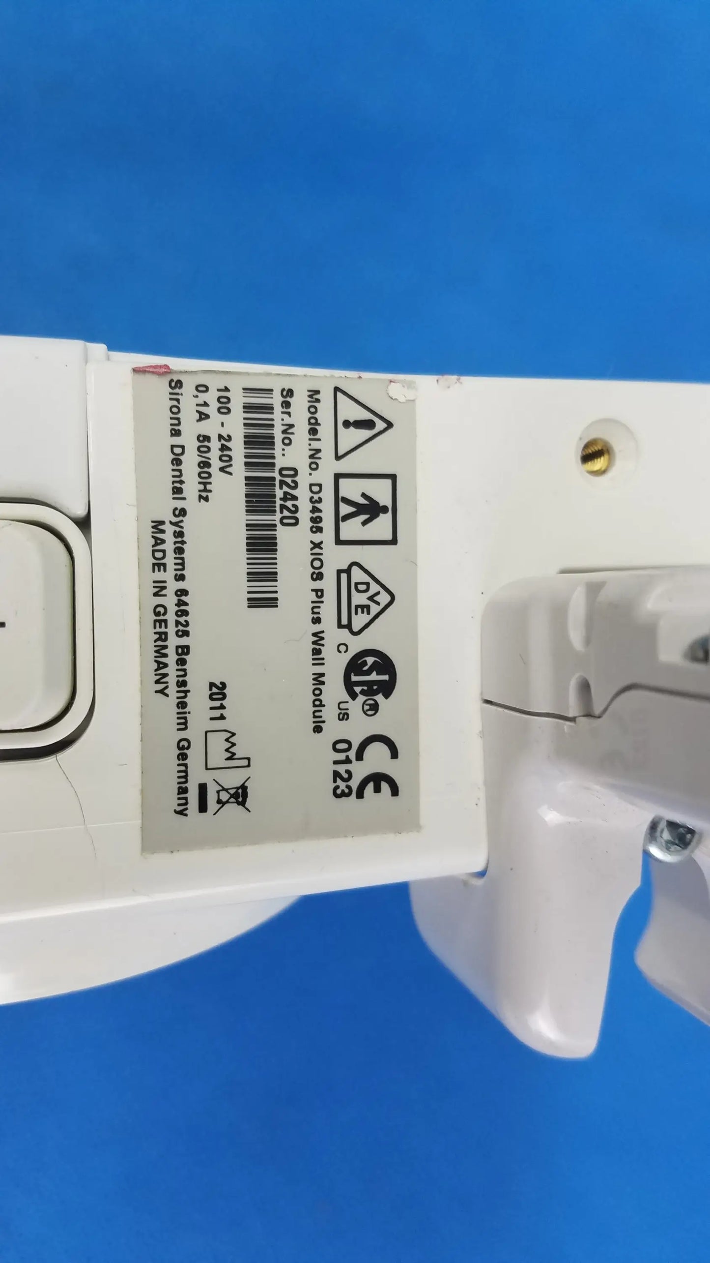 Sirona D3495 Dental Wall Module SR 02420