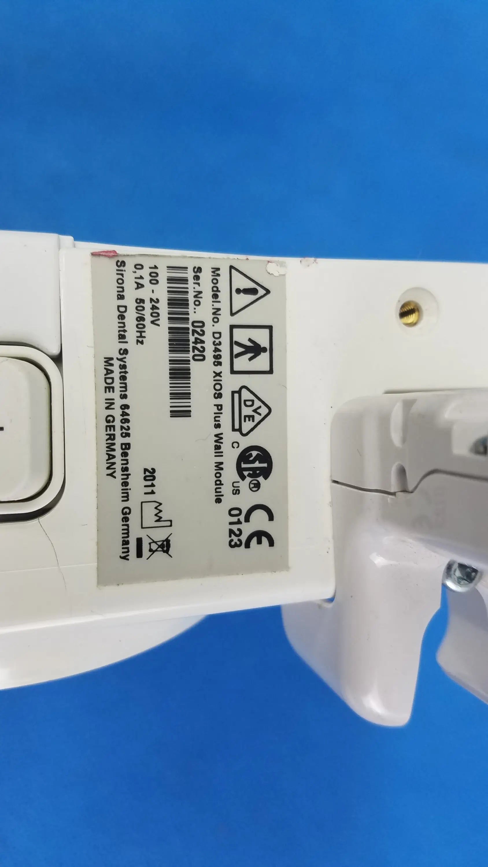 Sirona D3495 Dental Wall Module SR 02420