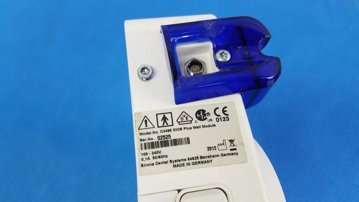 Sirona D3495 Dental Wall Mounted Unit SR 02525