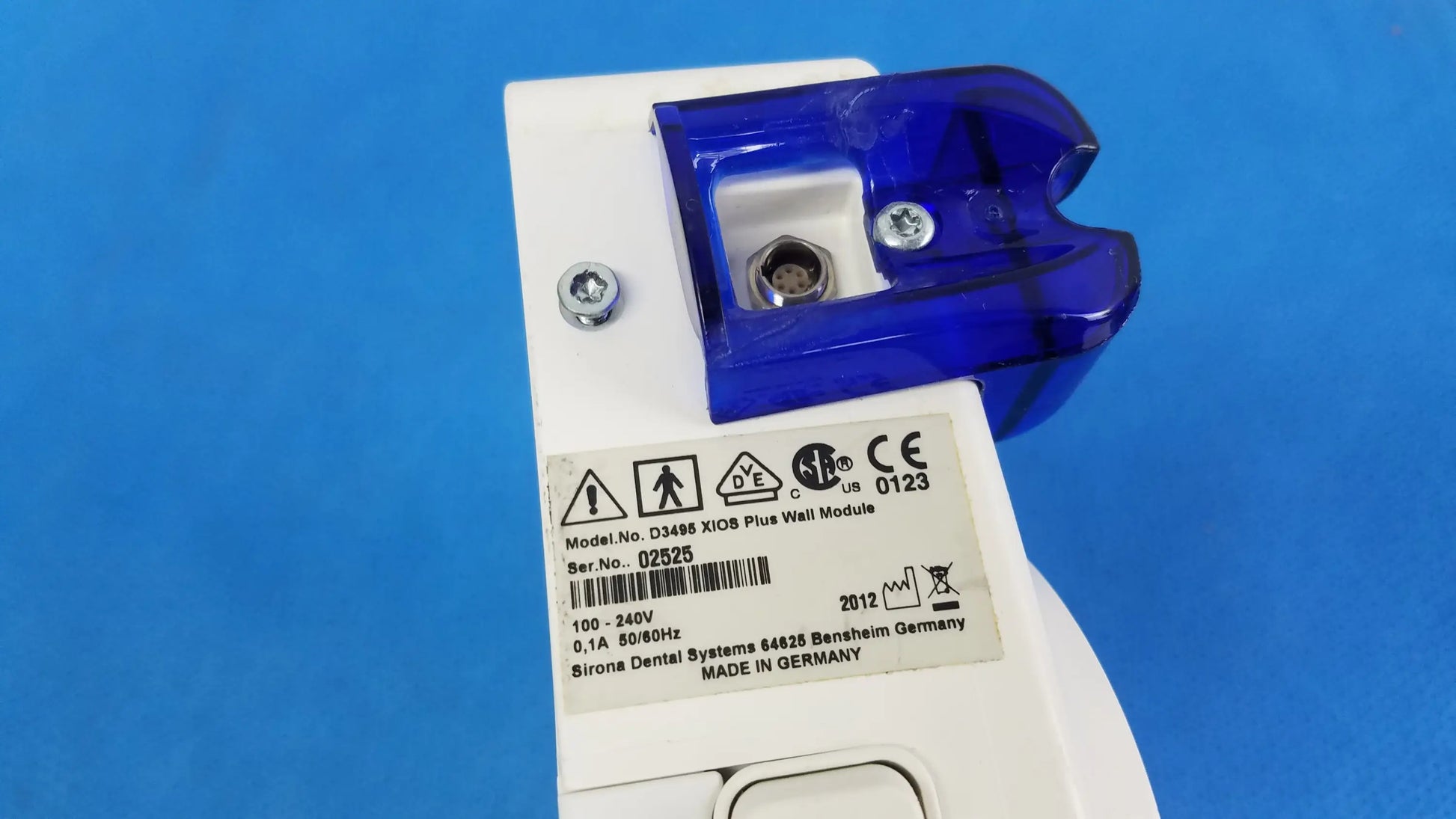 Sirona D3495 Dental Wall Mounted Unit SR 02525
